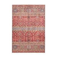 FLACHWEBETEPPICH 75/150 cm Faye 325 Multi / Rot Multicolor, Rot  - Rot/Multicolor, Basics, Textil (75/150cm) - Novel