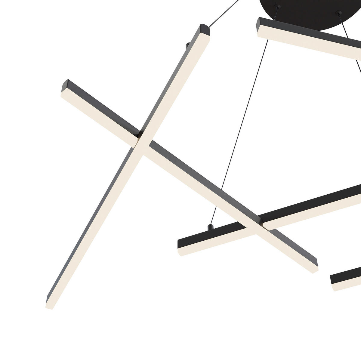 PENDELLEUCHTE  66/120/101 cm   - Schwarz, Trend, Metall (66/120/101cm) - MAYTONI