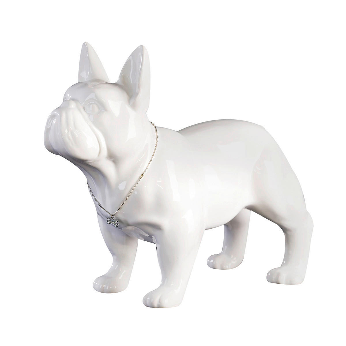 DEKOHUND - Weiss Hochglanz, Basics, Keramik (35/29/0cm)
