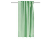 WÄRMESCHUTZVORHANG blickdicht  - Mintgrün, Basics, Textil (135/175cm) - Schmidt W. Gmbh