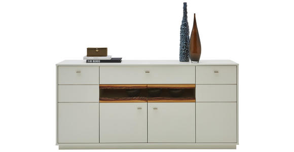 SIDEBOARD 180/85/45 cm - Wildeiche/Eichefarben, Design, Glas/Holz (180/85/45cm) - Dieter Knoll