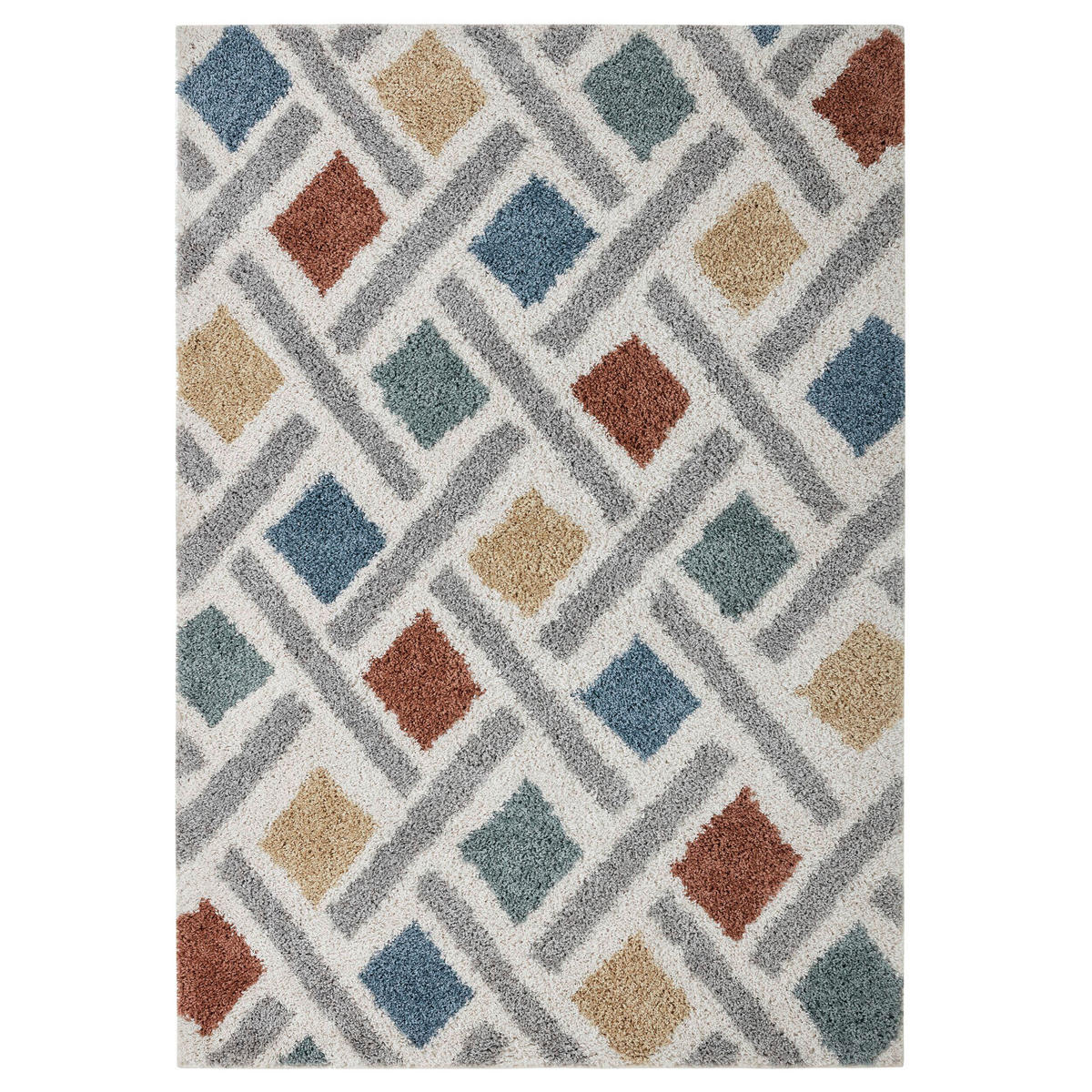 KOBEREC S VYSOKÝM VLASOM, 80/150 cm, viacfarebná - viacfarebná, Konventionell, textil (80/150cm)