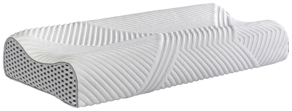 NACKENSTÜTZKISSEN   - Naturfarben/Weiß, Basics, Textil (32/65/11cm) - Irisette