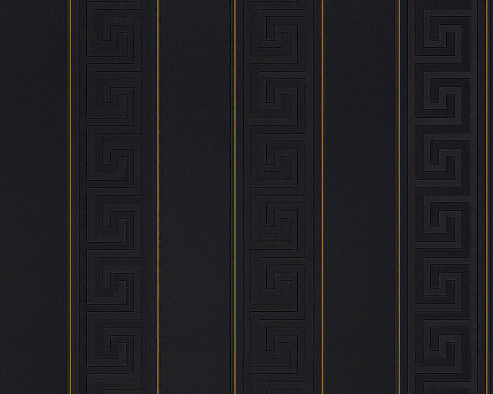 TAPETA VINILNA  crna, zlatne boje  - zlatne boje/crna, Design, papir (70/1000cm)