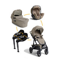 KINDERWAGENSET  Vinca Bundle  Sandstone  - Schlammfarben/Schwarz, Basics, Kunststoff/Metall (60/108/97cm) - JOIE SIGNATURE