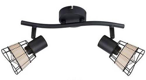 STRAHLER 25 cm   - Schwarz/Naturfarben, Natur, Naturmaterialien/Metall (25cm)