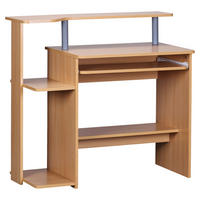 SZÁMÍTÓGÉPASZTAL  - bükk, Konventionell, faalapú anyag (48/94/90cm) - MID.YOU