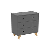 KOMMODE  in 95/90/50 cm  - Naturfarben/Grau, Design, Holz/Holzwerkstoff (95/90/50cm) - Livetastic