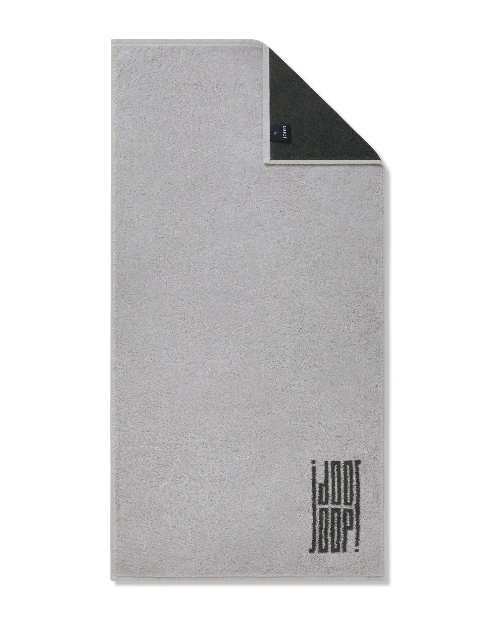 HANDTUCH Bars Grau, Platinfarben  - Platinfarben/Grau, Basics, Textil (50/100cm) - Joop!