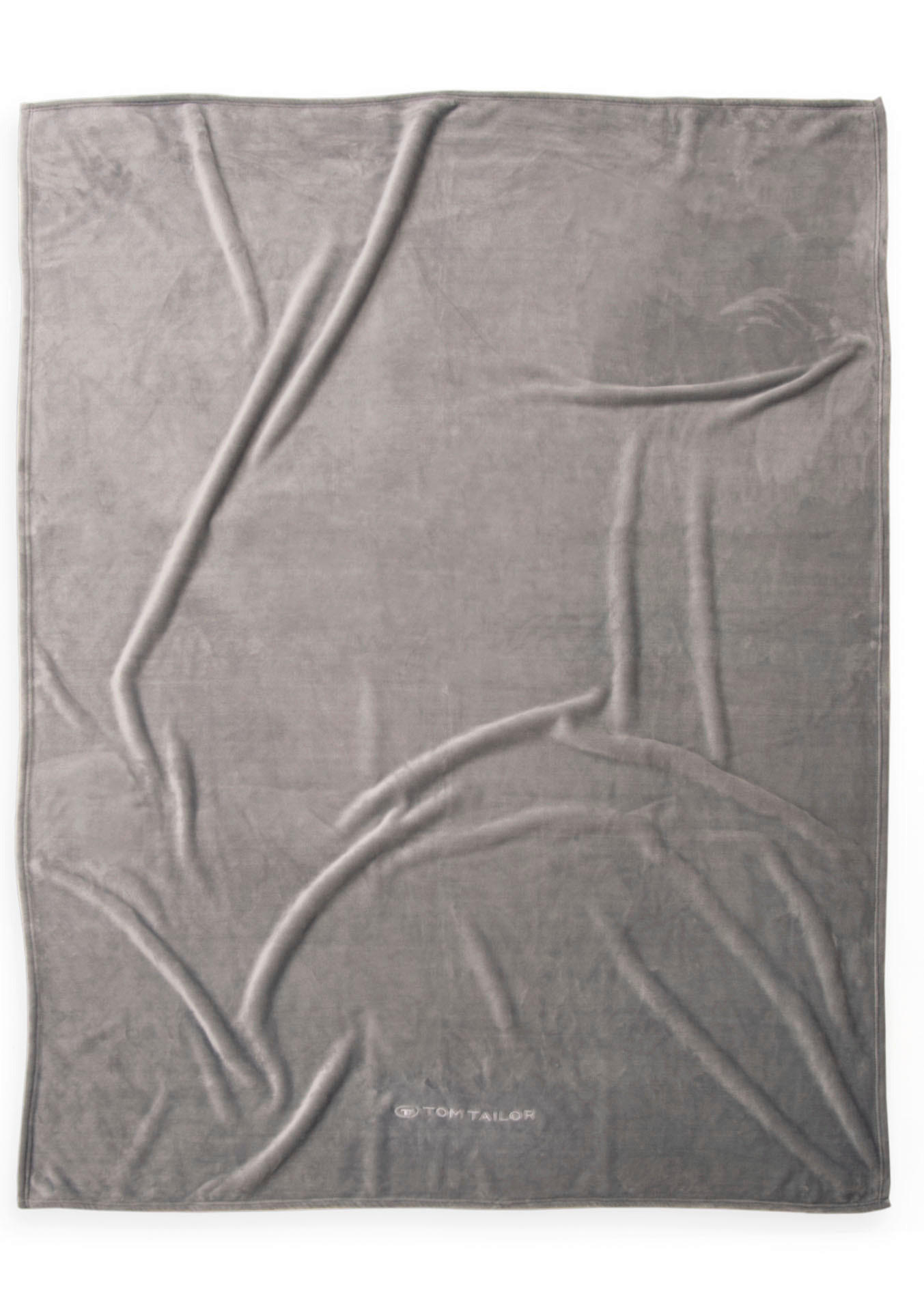 DECKE 150/200 cm  - Grau, Basics, Textil (150/200cm) - Tom Tailor