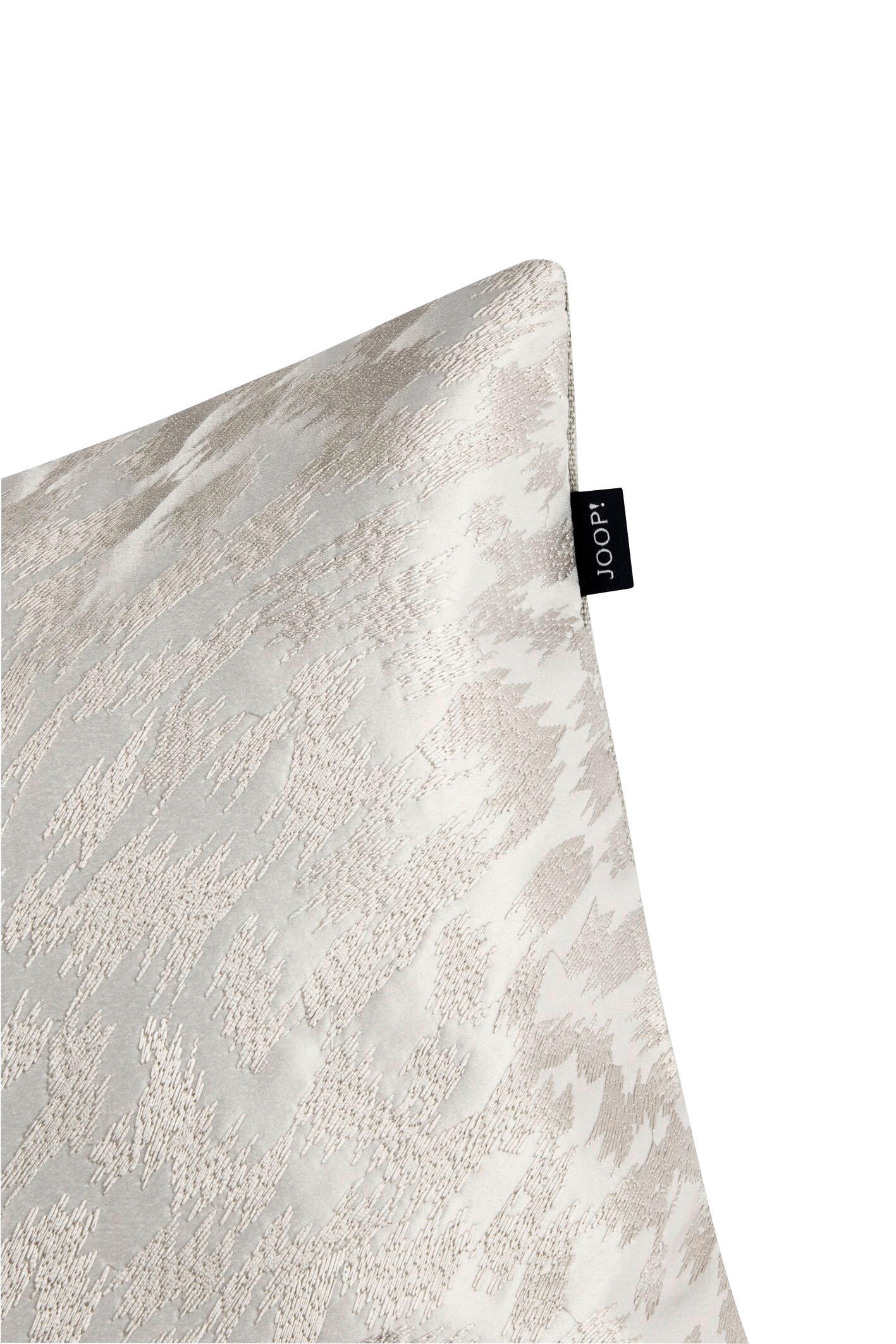 Thumbnail - Joop! Kissenhülle J!Spirit silber, Silber, Hellgrau, Textil, Uni, 40x60 cm, hochwertige Qualität, Wohntextilien, Bezüge,...