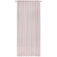 HOTOVÝ ZÁVES, polopriehľadné, 140/245 cm - ružová, Basics, textil (140/245cm) - Esposa