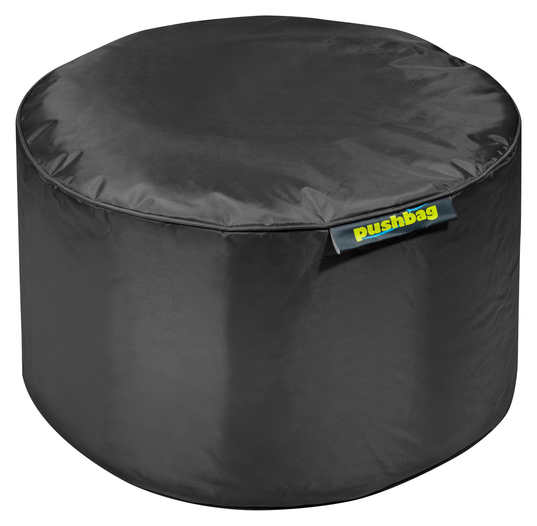 SITZSACK Uni - Schwarz, Basics, Kunststoff (50/30/50cm) - MID.YOU
