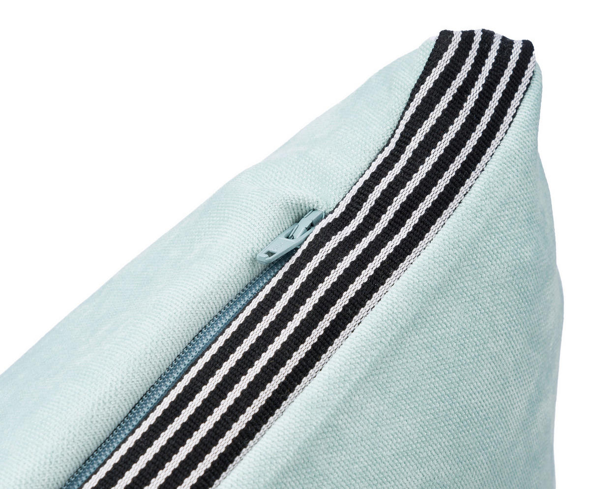 KISSENHÜLLE 50/50 cm  - Mintgrün, Basics, Textil (50/50cm) - Novel