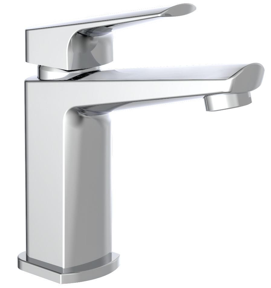 WASCHTISCHARMATUR 34010  - Chromfarben, Basics, Metall (5,5/16/15,7cm) - Schütte