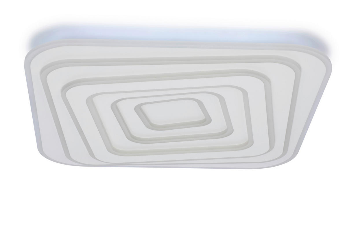 LED-TAKLAMPA 9.2 W 53/53/5,5 cm  - vit, Design, metall/plast (53/53/5,5cm) - Novel