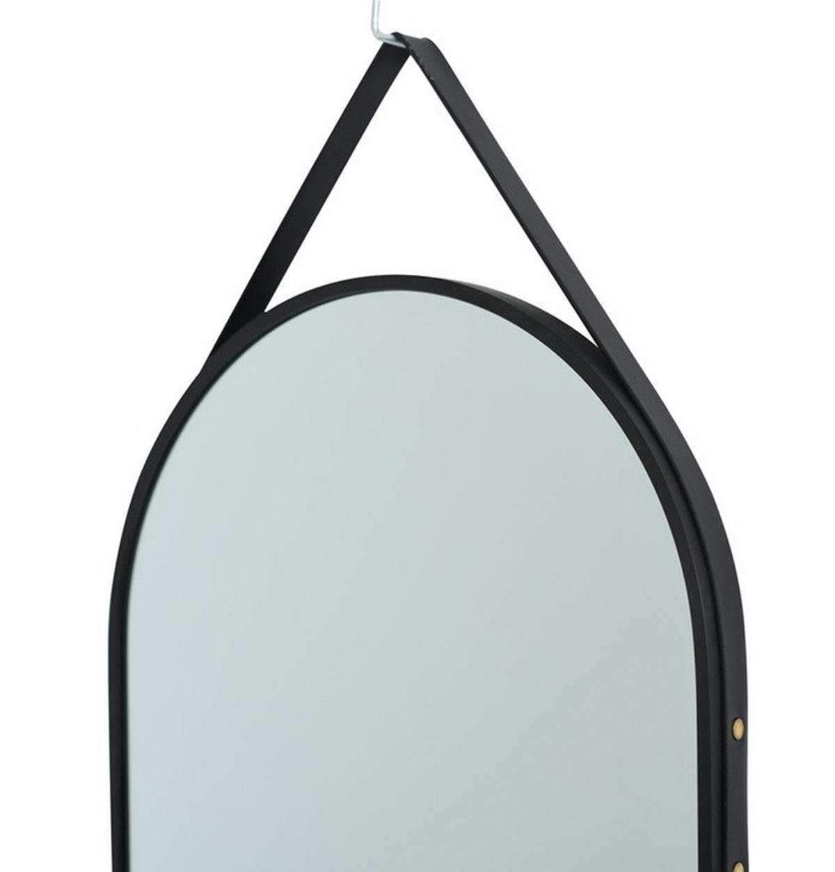 VÄGGSPEGEL 40/122/3 cm    - silver/svart, Design, metall/glas (40/122/3cm) - Best Price