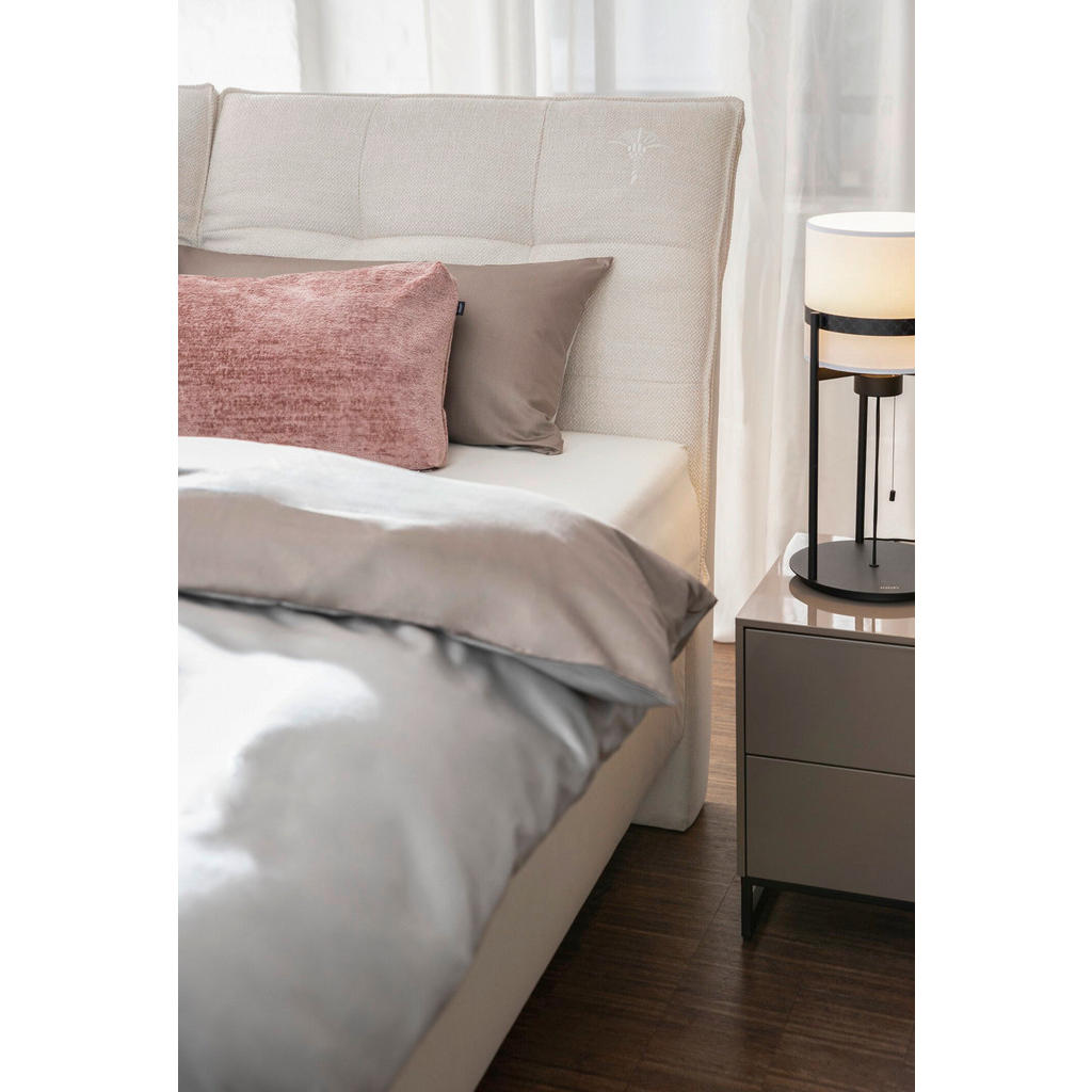 Thumbnail - Joop! Boxspringbett, Beige, Textil, H2 + H3, 7-Zonen, Höhe ca. 25 cm, 180x200 cm, Matratze, gepolstertes Kopfteil, Stoff...