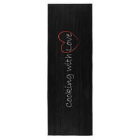 FLACHWEBETEPPICH 60/180 cm Schwarz  - Schwarz, Basics, Textil (60/180cm) - Kayoom