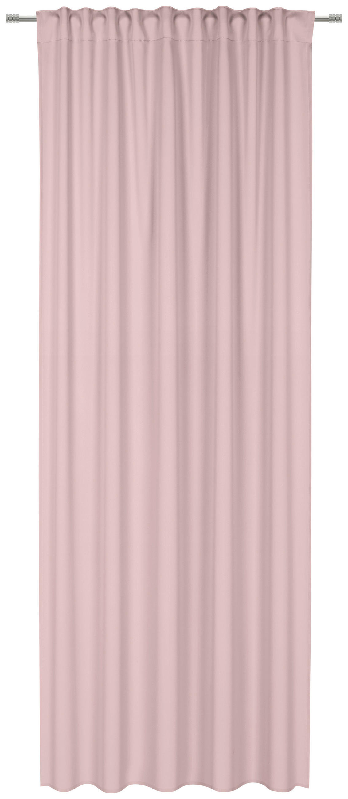 FERTIGVORHANG Verdunkelung  - Rosa, Basics, Textil (135/245cm) - Esposa