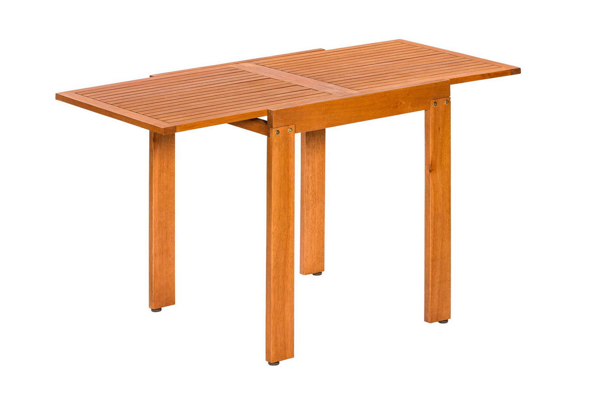 GARTENTISCHGRUPPE Eukalyptusholz Hartholz  - Eukalyptusholzfarben, KONVENTIONELL, Holz - Gardenson