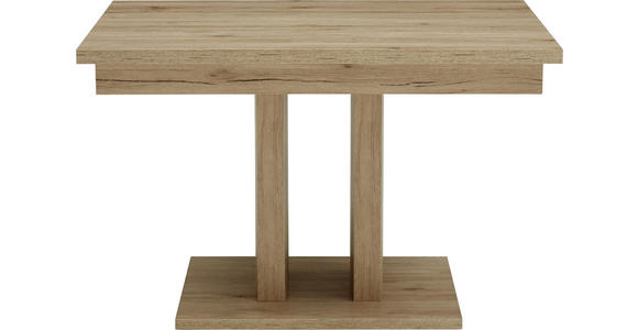 ESSTISCH in Holzwerkstoff 120(160)/80/76 cm - Eichefarben, KONVENTIONELL, Holzwerkstoff (120(160)/80/76cm) - Cantus
