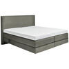 BOXSPRINGBETT 160/200 cm  in Grau  - Grau, KONVENTIONELL, Holz/Textil (160/200cm) - Dieter Knoll