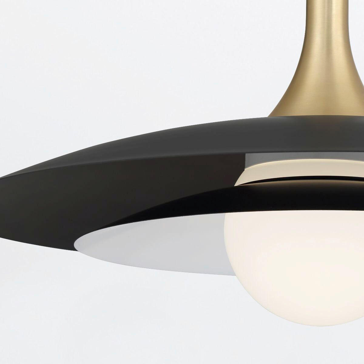LED-PENDELLEUCHTE 46/75 cm  - Multicolor, KONVENTIONELL, Glas/Metall (46/75cm) - Elstead Lighting