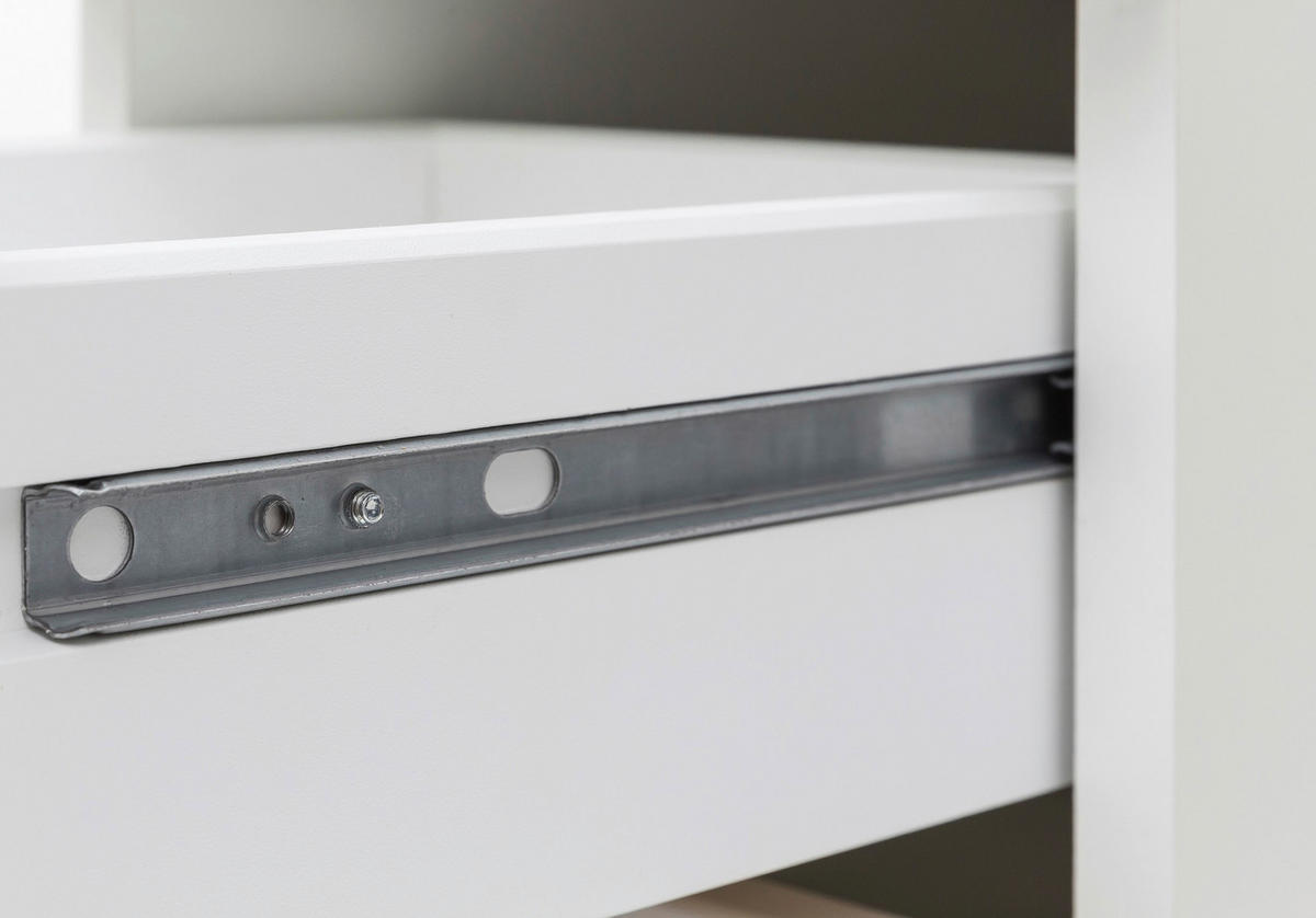 KÜCHENLEERBLOCK 210 cm   in Anthrazit, Eiche Wotan  - Chromfarben/Anthrazit, Modern, Holzwerkstoff/Metall (210cm) - Held