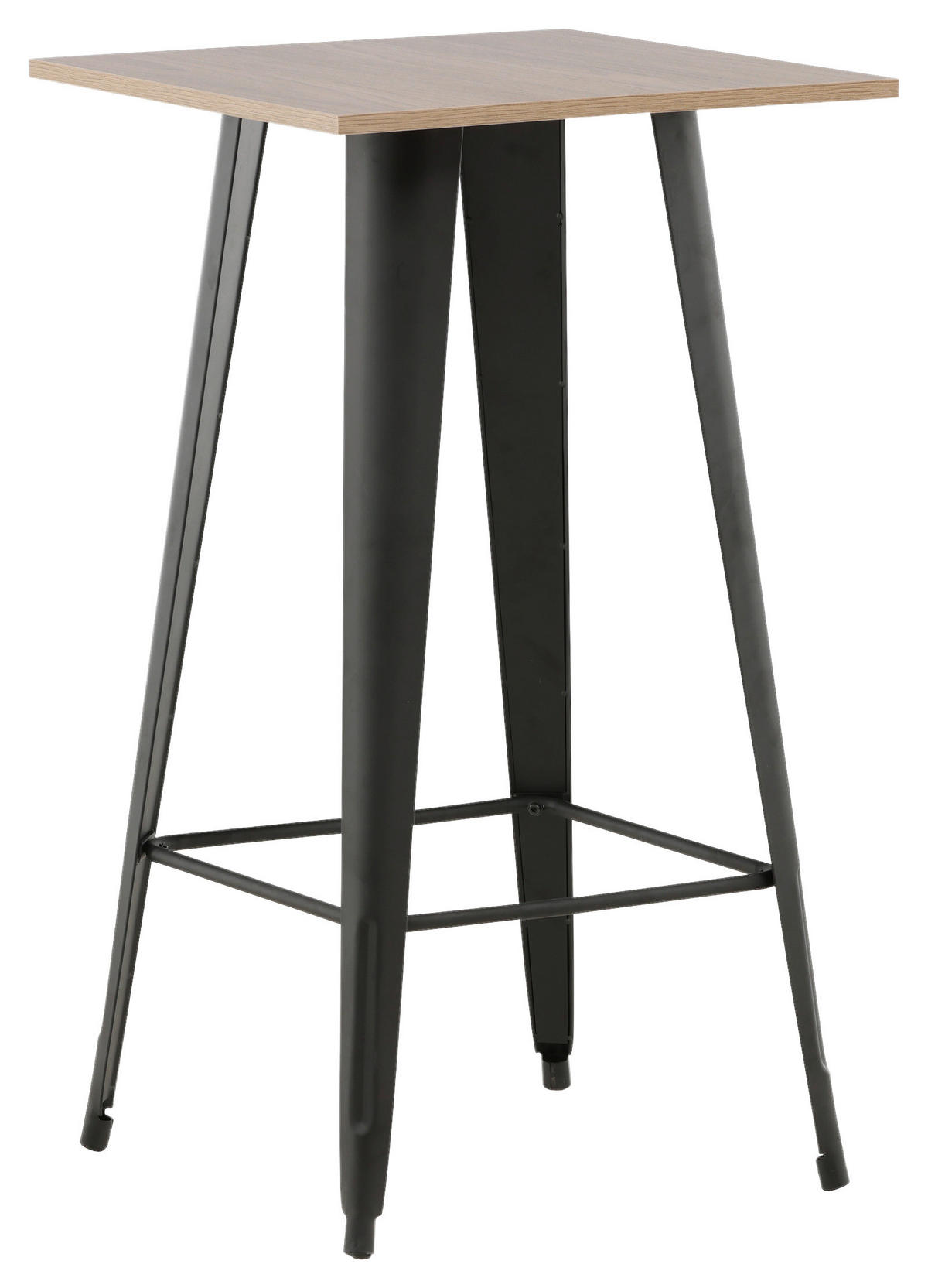 BARPALL i svart, beige  - beige/svart, Design, metall/trämaterial (60/105/60cm) - Livetastic