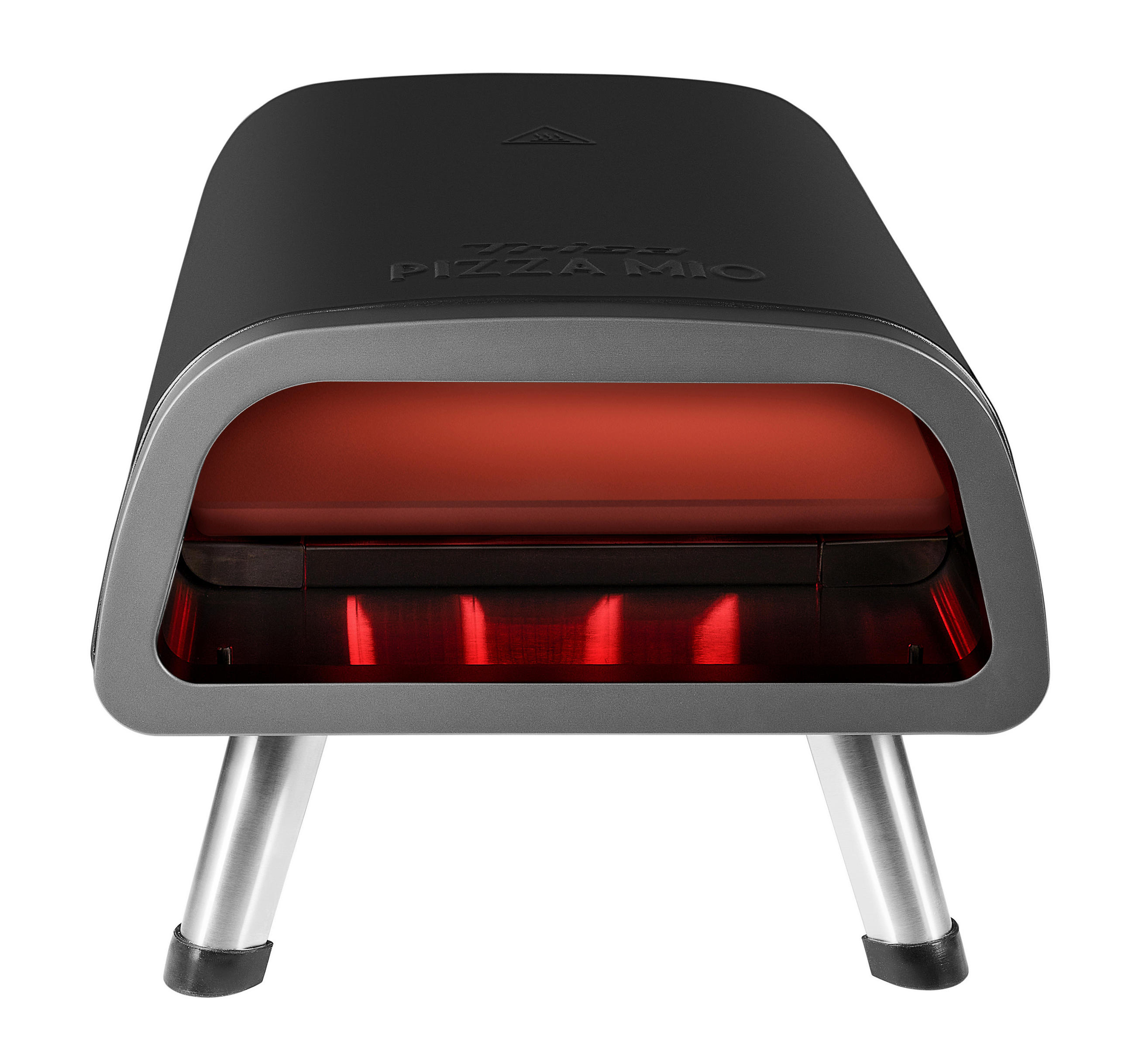 PIZZAOFEN  - Anthrazit, Trend, Metall (59/29,5/36cm) - Trisa Electronics