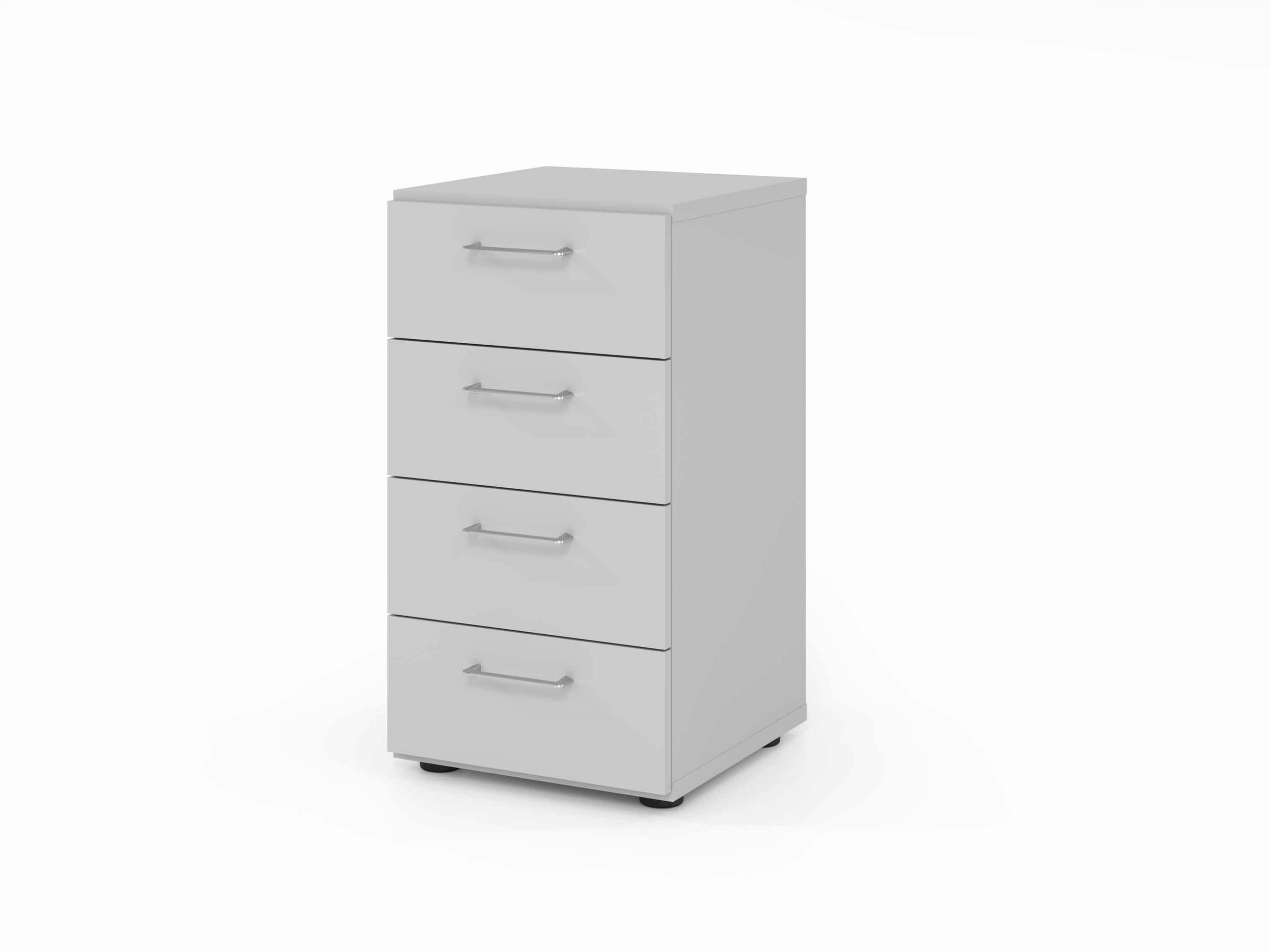 AKTENSCHRANK Grau  - Grau, Basics, Holzwerkstoff (40/74,8/41,7cm) - Venda