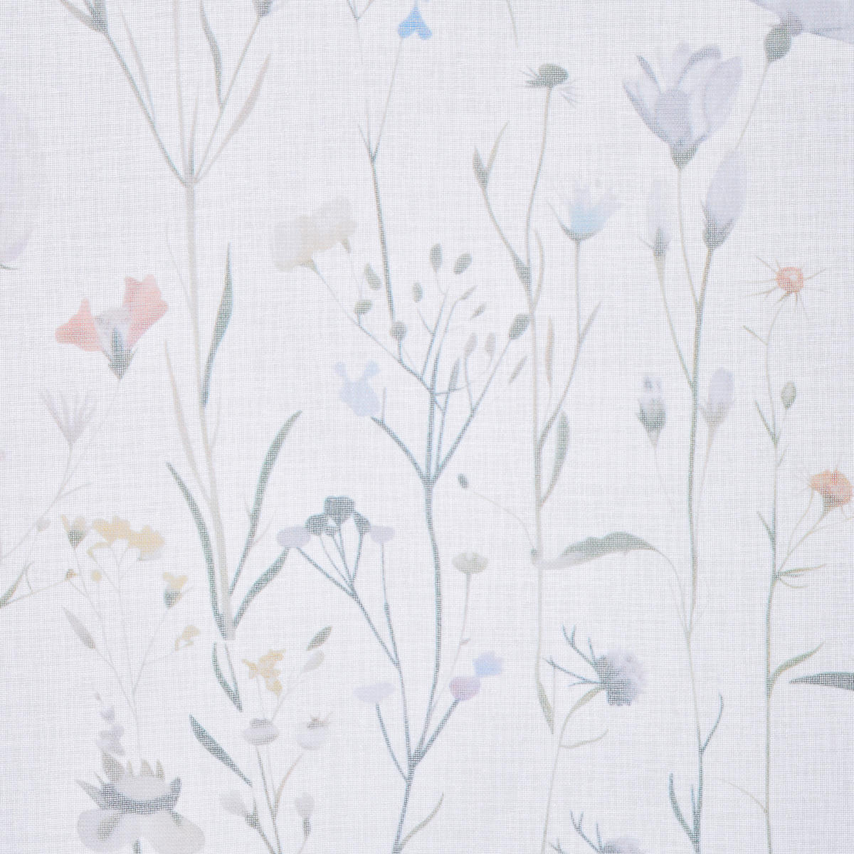 HOTOVÝ ZÁVĚS, průhledné, 135/245 cm - vícebarevná, Natur, textil (135/245cm) - Esposa