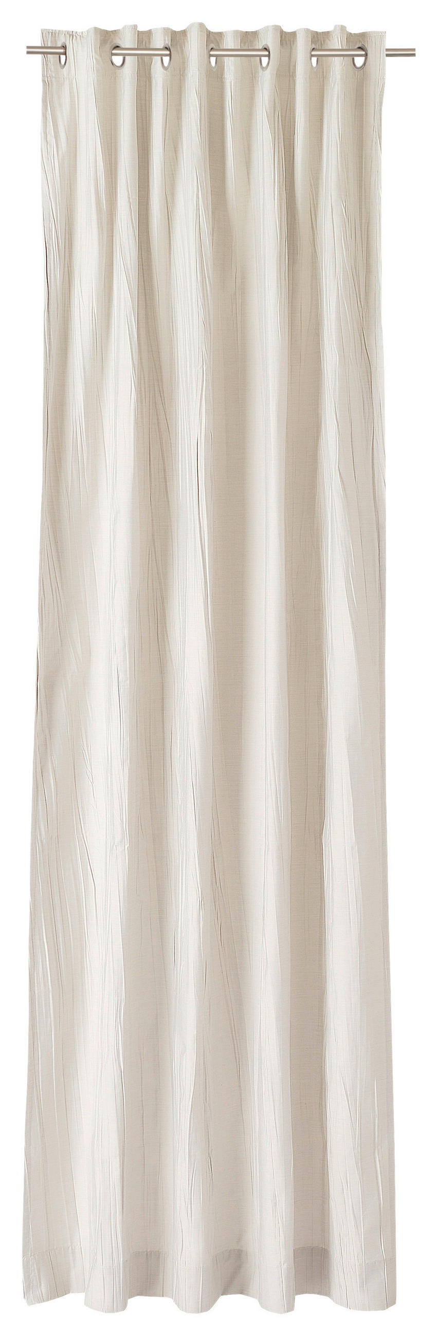ÖSENSCHAL SW-Crease blickdicht 140/250 cm   - Creme, Basics, Textil (140/250cm) - Schöner Wohnen