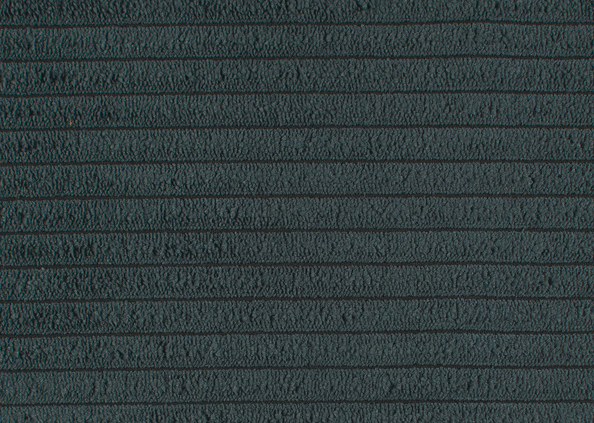 BIGSOFA in Cord Schwarz  - Schwarz, Design, Kunststoff/Textil (276/90/109cm) - Sit & More