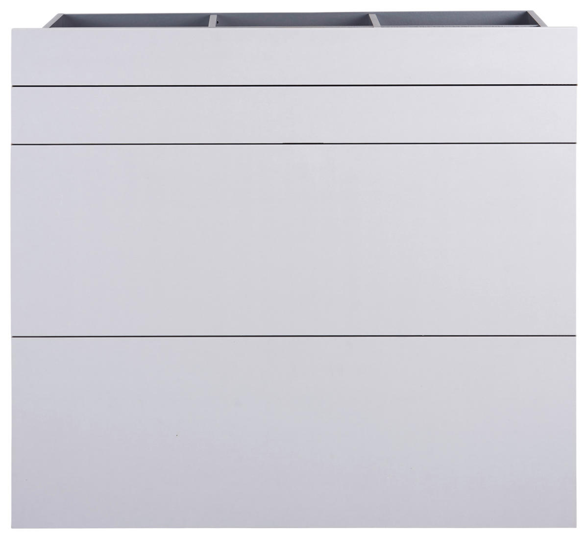 SCHUBLADENSET 90,9/82/46,8 cm   - Hellgrau, Konventionell, Holzwerkstoff (90,9/82/46,8cm) - Hom`in