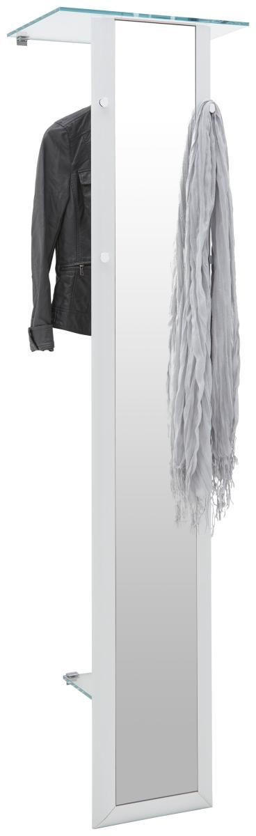 GARDEROBENPANEEL  in 52/195/35 cm  - Alufarben, Design, Glas/Metall (52/195/35cm) - Dieter Knoll