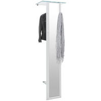 GARDEROBENPANEEL  in 52/195/35 cm  - Alufarben, Design, Glas/Metall (52/195/35cm) - Dieter Knoll