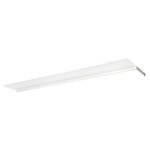 AUFBAULEUCHTE 89,8/2/26 cm  - Chromfarben, Design, Kunststoff/Metall (89,8/2/26cm) - Novel