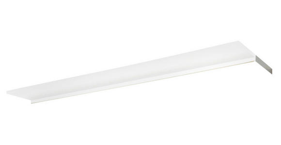AUFBAULEUCHTE 89,8/2/26 cm  - Chromfarben, Design, Kunststoff/Metall (89,8/2/26cm) - Novel