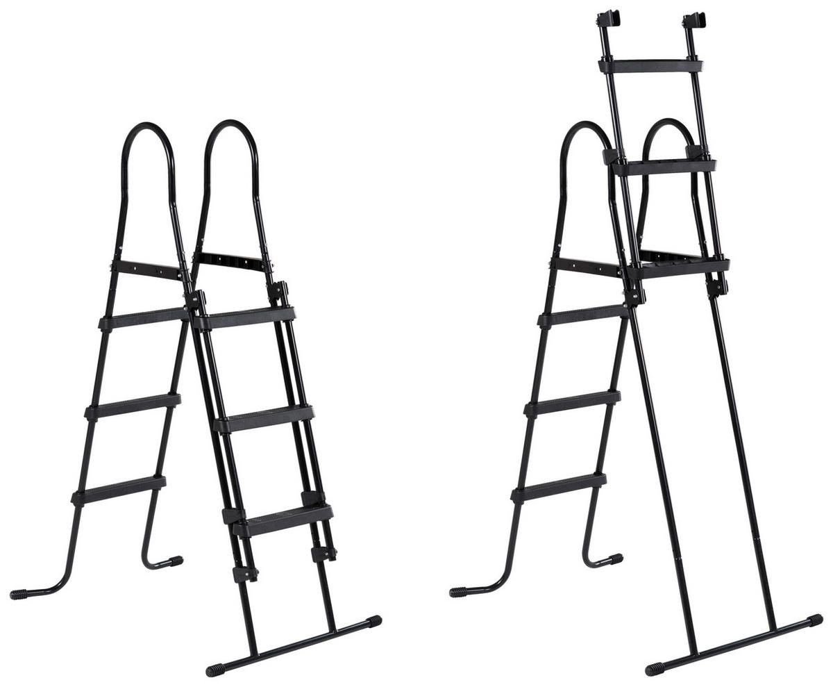 POOL 400/200/100 cm  - Blaugrau, Konventionell, Kunststoff/Metall (400/200/100cm) - EXIT Toys