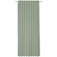 FERTIGVORHANG transparent  - Hellgrün, Basics, Textil (140/245cm) - Boxxx