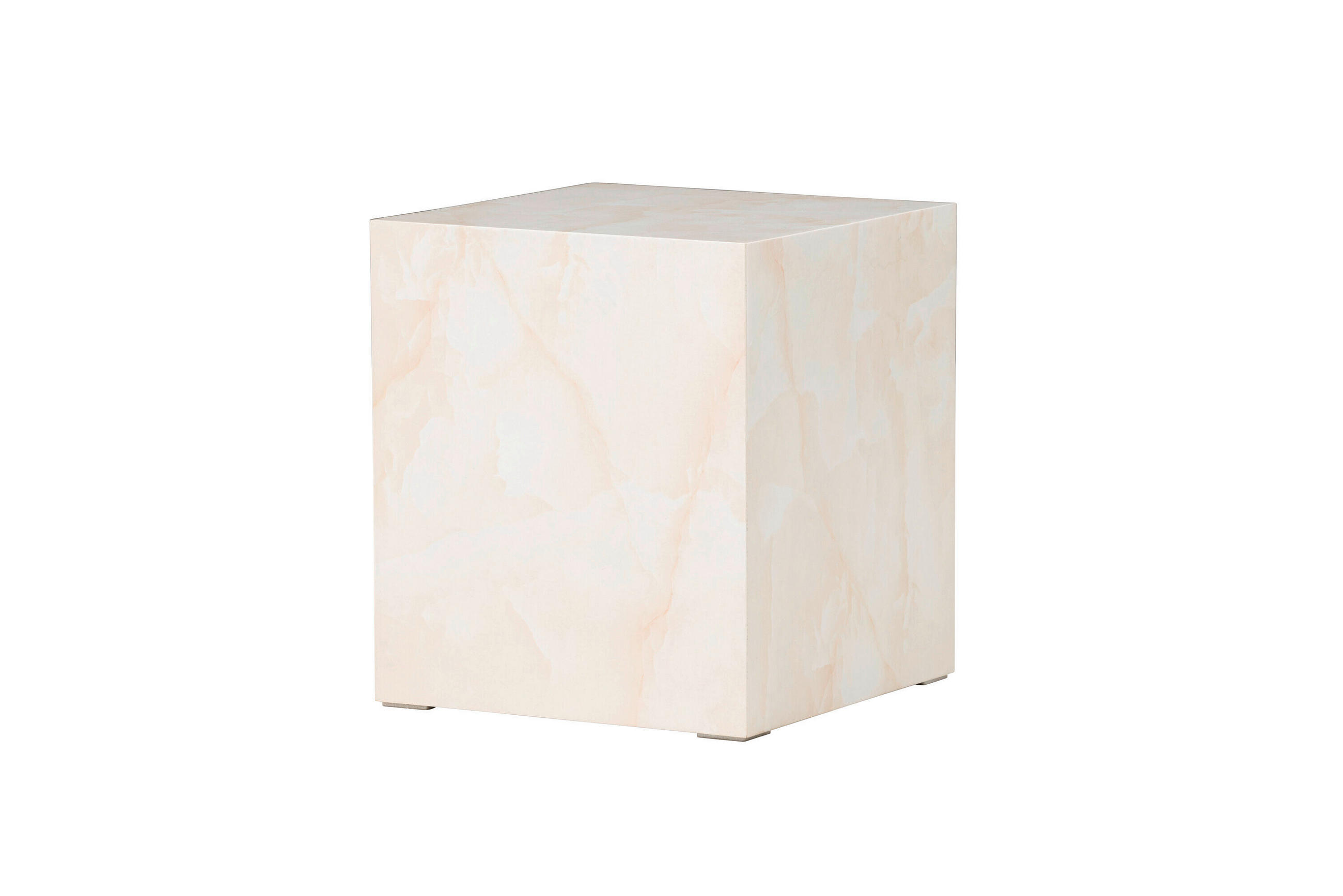 Livetastic Couchtisch Hellgelb 40x45x40 cm
