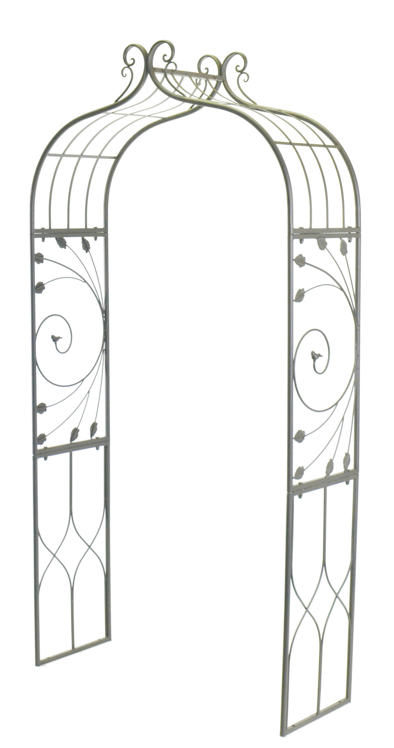 ARCADĂ PENTRU TRANDAFIRI - verde, Lifestyle, metal (107/215/40cm)