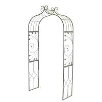 ARCADĂ PENTRU TRANDAFIRI - verde, Lifestyle, metal (107/215/40cm)