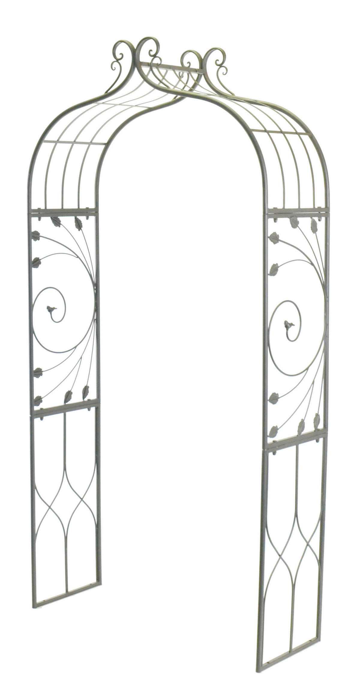 ARCADĂ PENTRU TRANDAFIRI - verde, Lifestyle, metal (107/215/40cm)