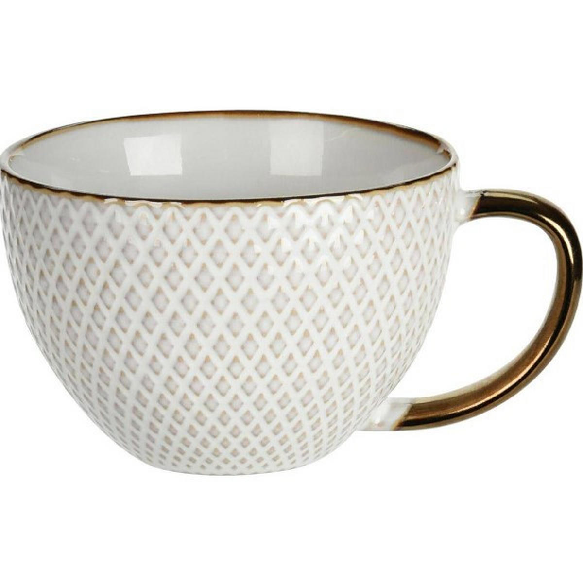 KAFFEMUGG 460 ml  - cremefärgad, Trend, keramik (460ml)