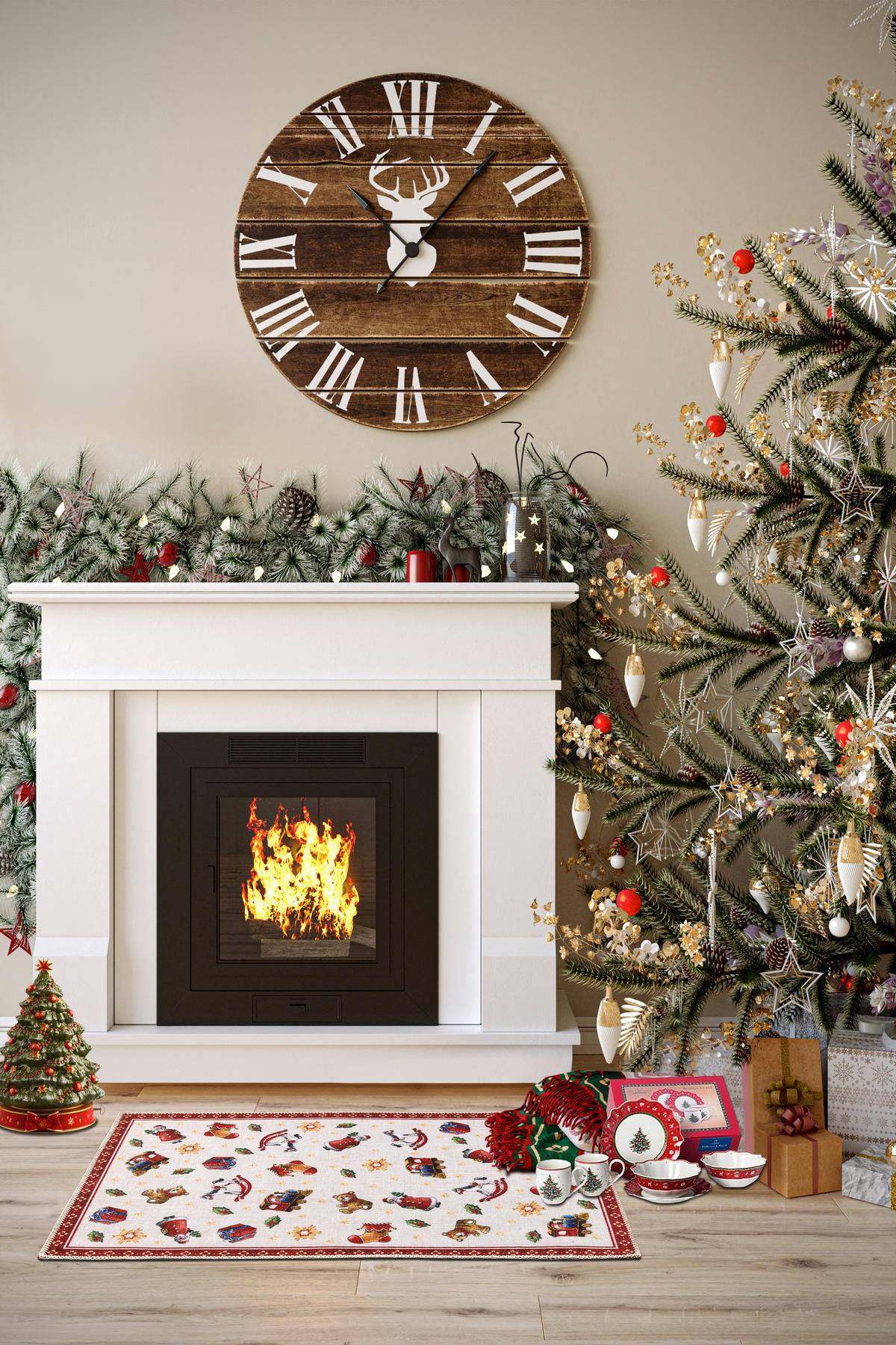 TEPIH NISKOG TKANJA 50/80 cm   crvena, višebojno  Toy's Delight  - višebojno/crvena, Design, tekstil/plastika (50/80cm) - Villeroy & Boch