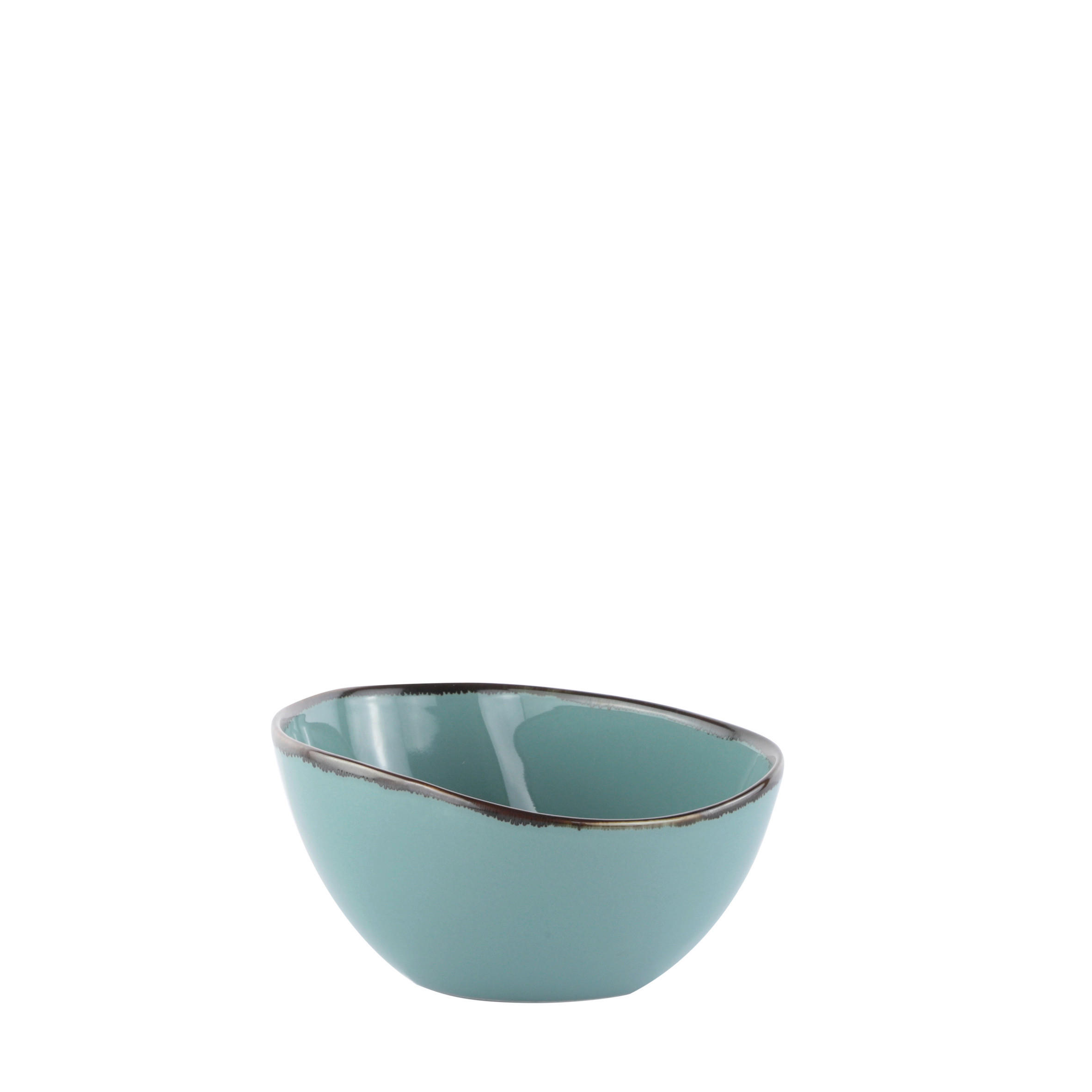 BOL PENTRU CEREALE  - verde, Trend, ceramică (14,5/12,5cm) - Novel