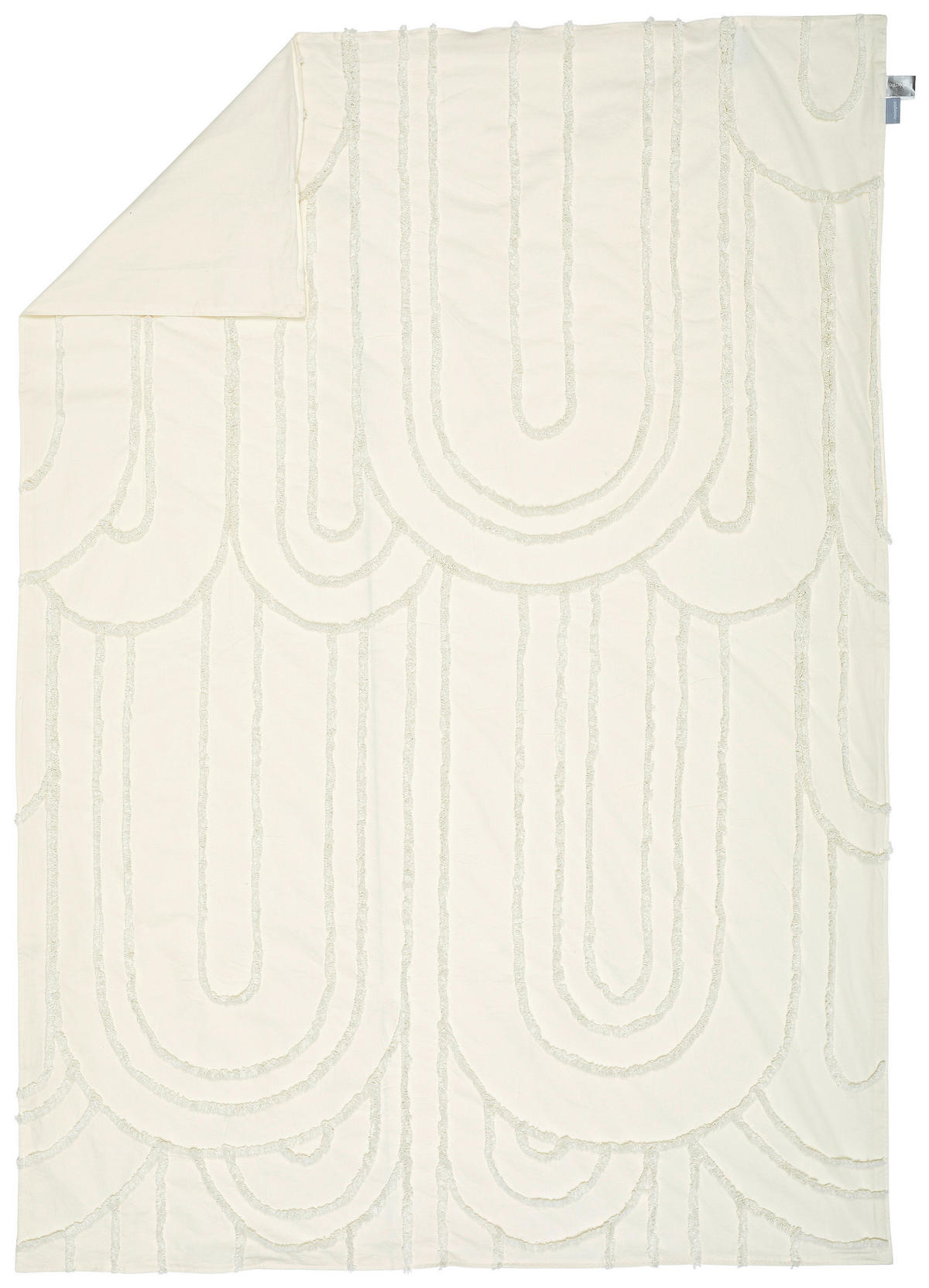 ÜBERWURF - Creme, MODERN, Textil (140/200cm) - Ambiente